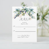 Eau d'été Eucalyptus Mariage floral RSVP (Debout devant)