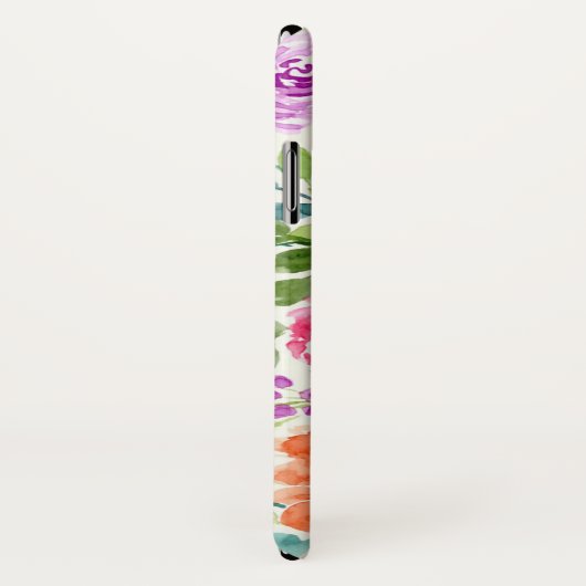 Eau d'été Floral Imprimer iPhone X Coque (Dos/Droite)