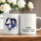 Eau Élégante Baies Zodiac Mug Personnalisé