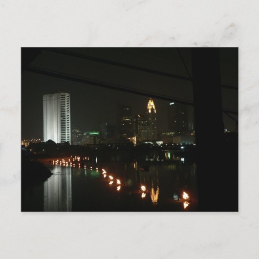 Eau/Feu, Columbus, Carte postale Ohio (Devant)