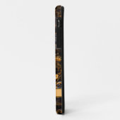 Eau goutte sur le sable coques iphone monogrammes (Dos/Gauche)