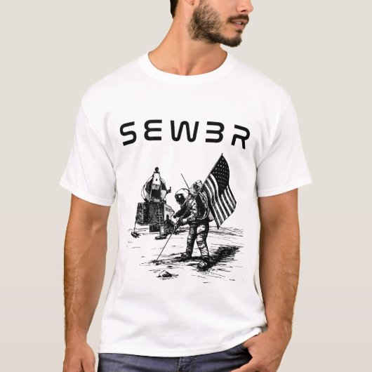 EAU "Icarus" - T-shirt spatial #1 (Devant)