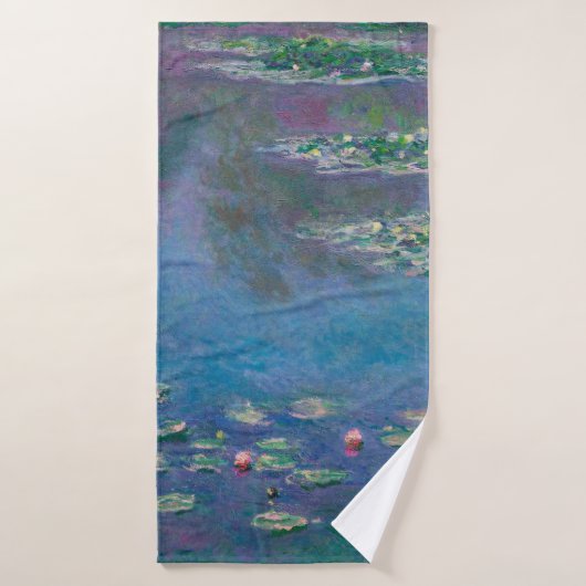 Eau Lily Pond, Monet (Serviette de bain)