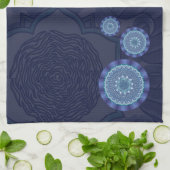 Eau Mandala Serviette à main (Plié)