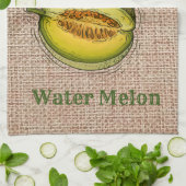 Eau melon Serviette de cuisine (Plié)