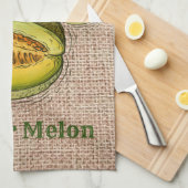 Eau melon Serviette de cuisine (Quart Plié)