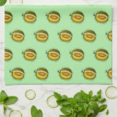 Eau melon Serviette de cuisine (Plié)