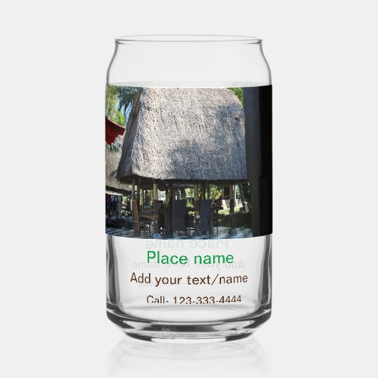 eau océan plage photo ajouter nom texte place été (Recto)