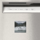 Eau Rapide Aucun Flyers S'Il Vous Plaît Magnet (In Situ (Lave-vaisselle))