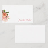 Eau Rose Pastel Colours Modèle élégant (Devant / Derrière)