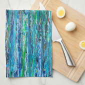 Eau sous le pont Serviette de cuisine (Quart Plié)