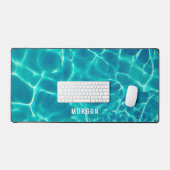 Eau turquoise, Personnaliser le nom blanc (Clavier et souris)