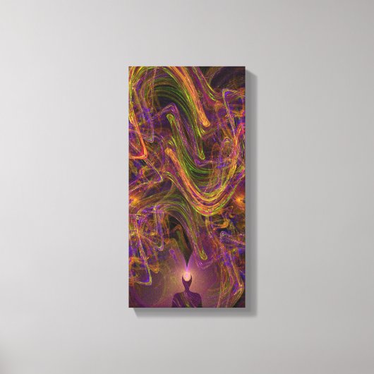 Eaux-bonbons Autisme Artiste toile étirée Imprimer (Recto)