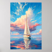 Eaux calmes | Affiche AI (Devant)