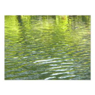 Eaux de Oak Creek Jaune et Vert Photo de Nature