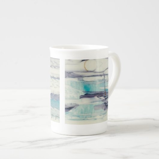 Eaux islandaises os chine mug (Devant droit)