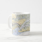 Eaux navigables de l'île Amelia Mug Floride (Devant gauche)