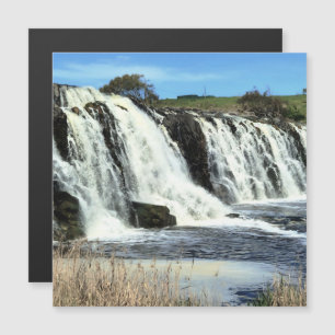Eaux vives de la carte magnétique de Hopkins Falls