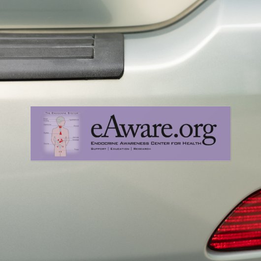eAware.org - Bumpersticker 1 (Op auto)