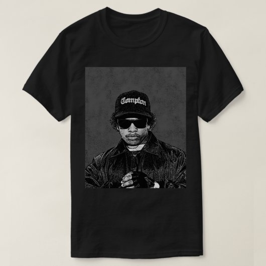 Eazy-E Rapper T-shirt (Design voorkant)