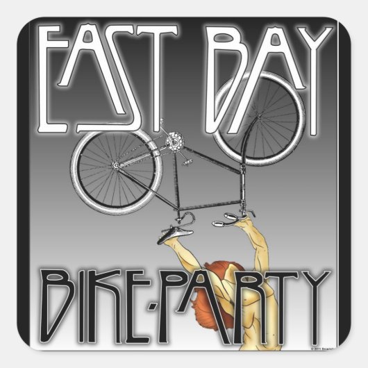 EB Bike Party stickers (Voorkant)