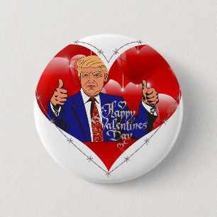 eb - dag donald trump ronde button 5,7 cm