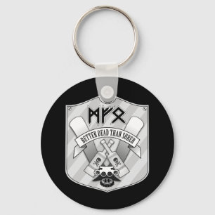EB - Metal Shield Keyring Sleutelhanger