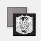 EB - Metal Shield Magnet (Recto/Verso)