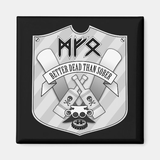 EB - Metal Shield Magnet (Devant)