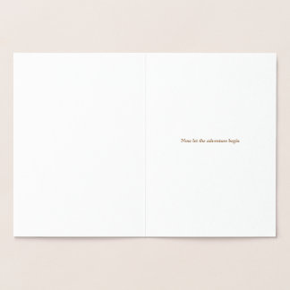 Eban Adinkra bruiloft Folie wenskaart Kaarten