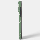 Ebb en Flow 2 in groen Case-Mate iPhone Case (Achterkant / Links)