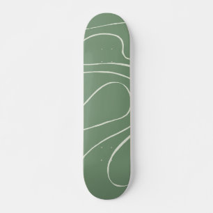 Ebb en Flow 2 in groen Skateboard