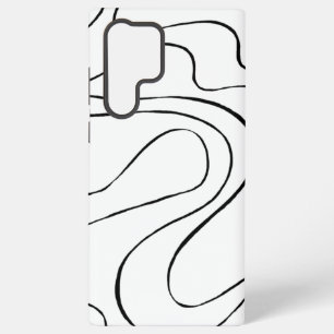 Ebb en Flow 2 - zwart en wit Samsung Galaxy Hoesje