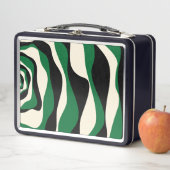 Ebb en Flow 4 in groen, crème en zwart (In situ)