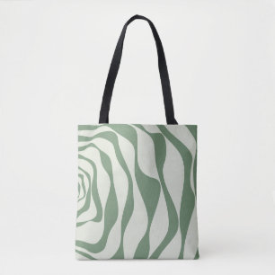 Ebb en Flow 4 in groen Draagtas