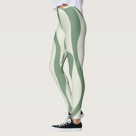 Ebb en Flow 4 in groen Leggings (Links)