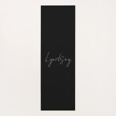 Ebb en Flow 4 in Zwart, Grijs, en Cream Yogamat (Achterkant)