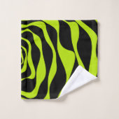 Ebb en Flow 4 - Lime Green Bad Handdoek (Wasdoekje)