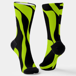 Ebb en Flow 4 - Lime Green Sokken