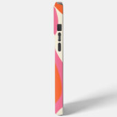 Ebb en Flow 4 - Roze, Sinaasappel en Crème Case-Mate iPhone Case (Achterkant / Links)