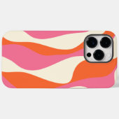 Ebb en Flow 4 - Roze, Sinaasappel en Crème Case-Mate iPhone Case (Achterkant (horizontaal))