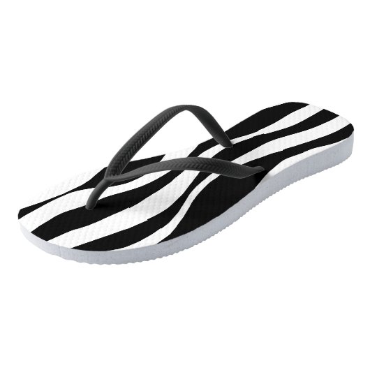 Ebb en Flow - Mint Green, White en Black Teenslippers (Schuin)