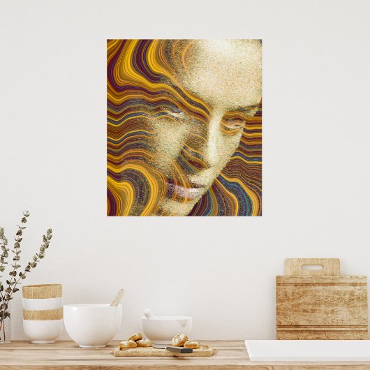 EBB en -stroom Poster (Keuken)