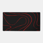 Ebb et flux 2 en rouge et noir (Recto)