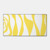 Ebb et flux 4 en citron jaune et blanc (Recto)
