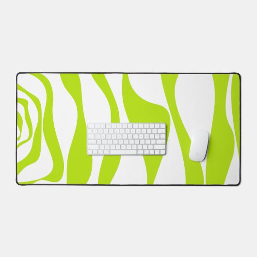 Ebb et flux 4 en Lime vert et blanc (Clavier et souris)