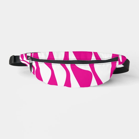 Ebb et flux 4 en Magenta et Blanc (Recto)