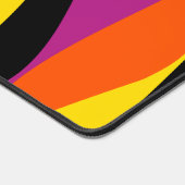 Ebb et flux 4 - Noir, rose, orange et jaune (Coin)