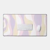 Ebb et flux 4 - Pastel rose, jaune et violet (Clavier et souris)