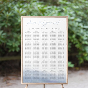 Ebb Tide XL-zitschema - Tot 25 tafels Poster